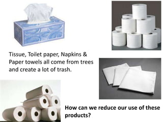 English: Reduce, Reuse, Recycle (Environmental lesson) | PPTX