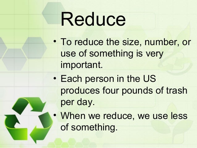Reduce, reuse, recycle for kids image