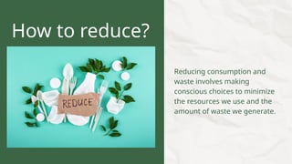 _Reduce, Reuse, Recycle Presentation in Green and White Illustrative ...