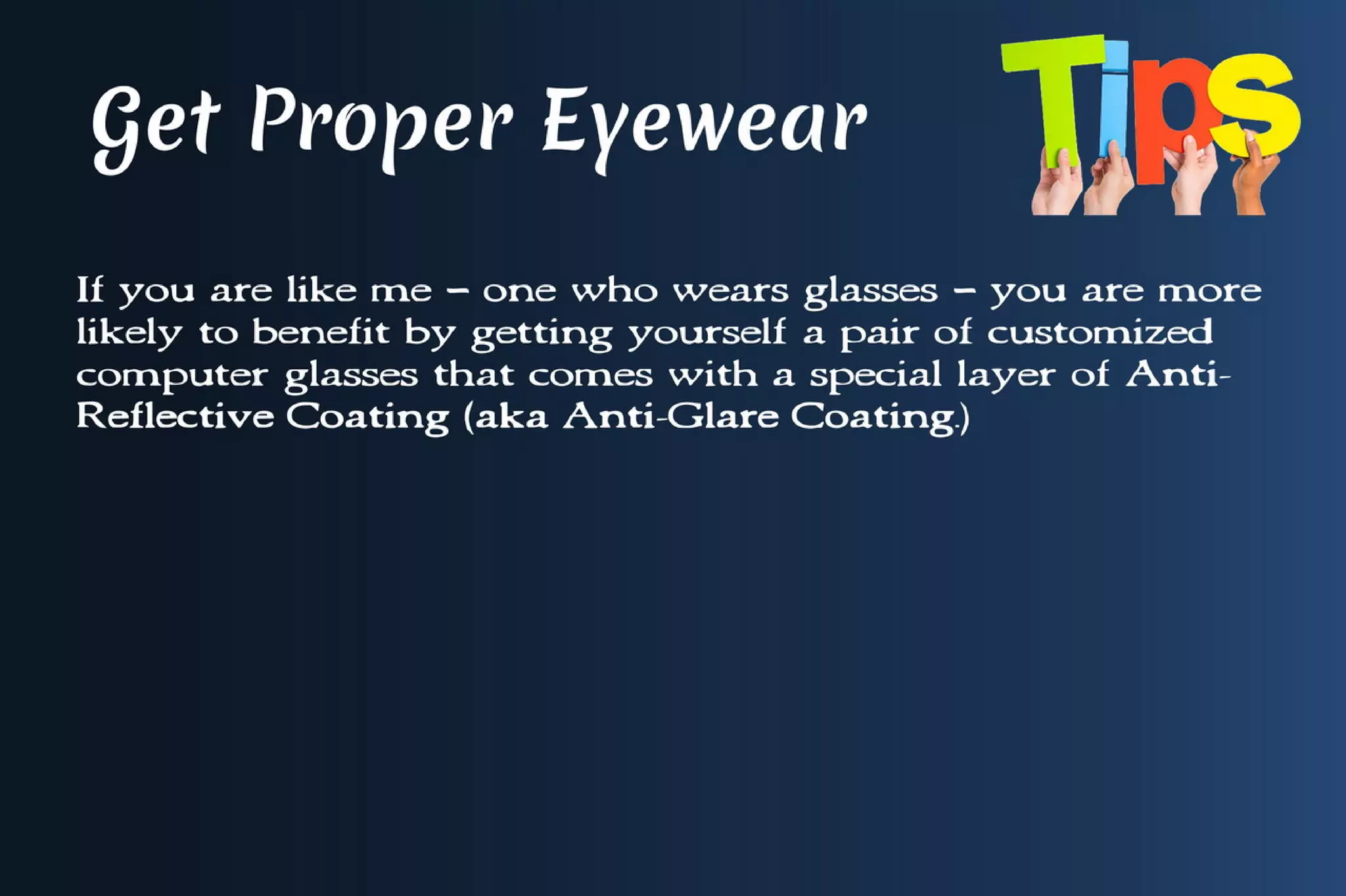 Exercises & Tips To Reduce Your Eye Strain