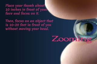 Exercises & Tips To Reduce Your Eye Strain | PDF