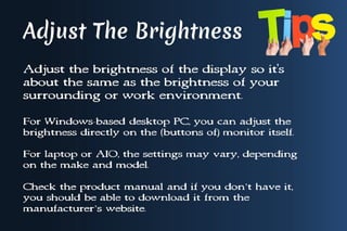 Exercises & Tips To Reduce Your Eye Strain | PDF