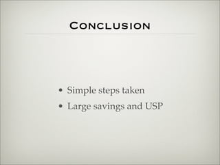 Reducing a data center's carbon footprint