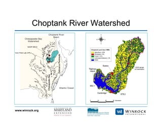 www.winrock.org
Choptank River Watershed
 