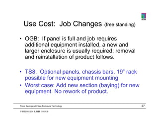 Reducing electrical enclosure panels | PDF