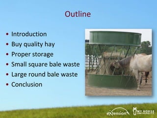 round bale storage bolsas