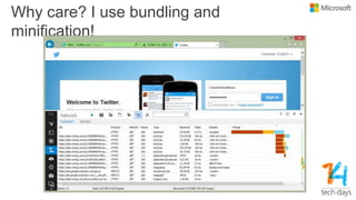 Why care? I use bundling and
minification!
 