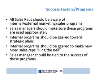 Sales Representative Program Reducing Sales Rep Turnover | PPTX