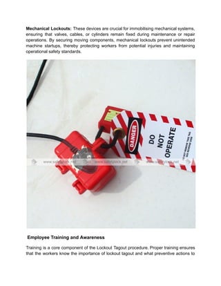 Reducing Workplace Accidents_ The Role of a Lockout Tagout Program | PDF