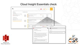 Cloud Insight Essentials check
Misconfigurations
 