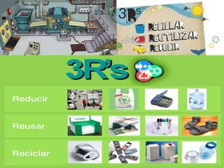 Reducir, reutilizar y reciclar