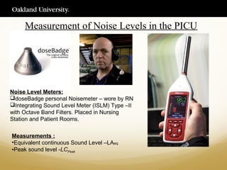 Reduction of noise levels in PICU-Symposium-Nov-2012 | PPT