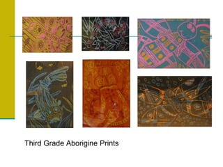 Third Grade Aborigine Prints