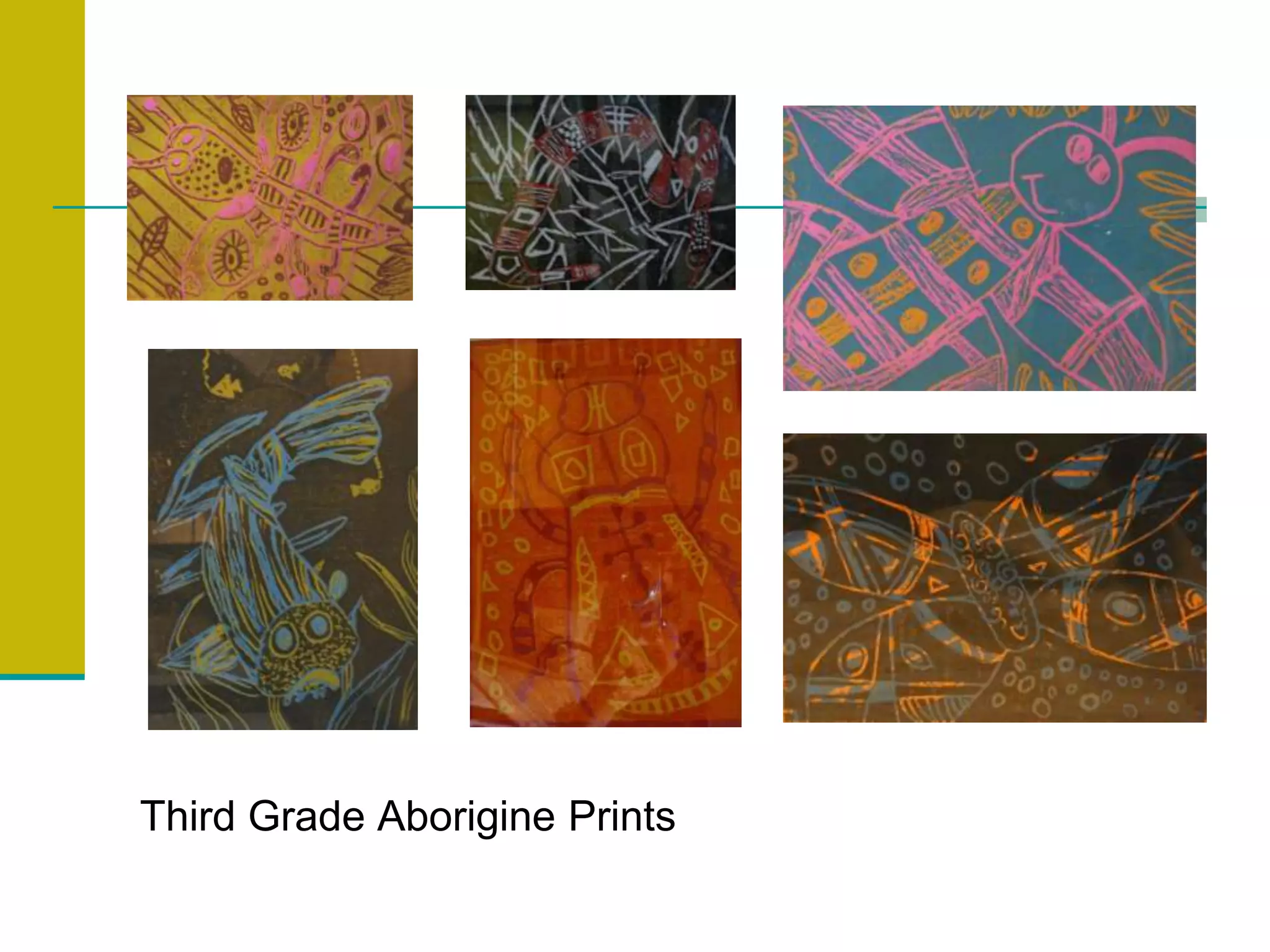 Third Grade Aborigine Prints