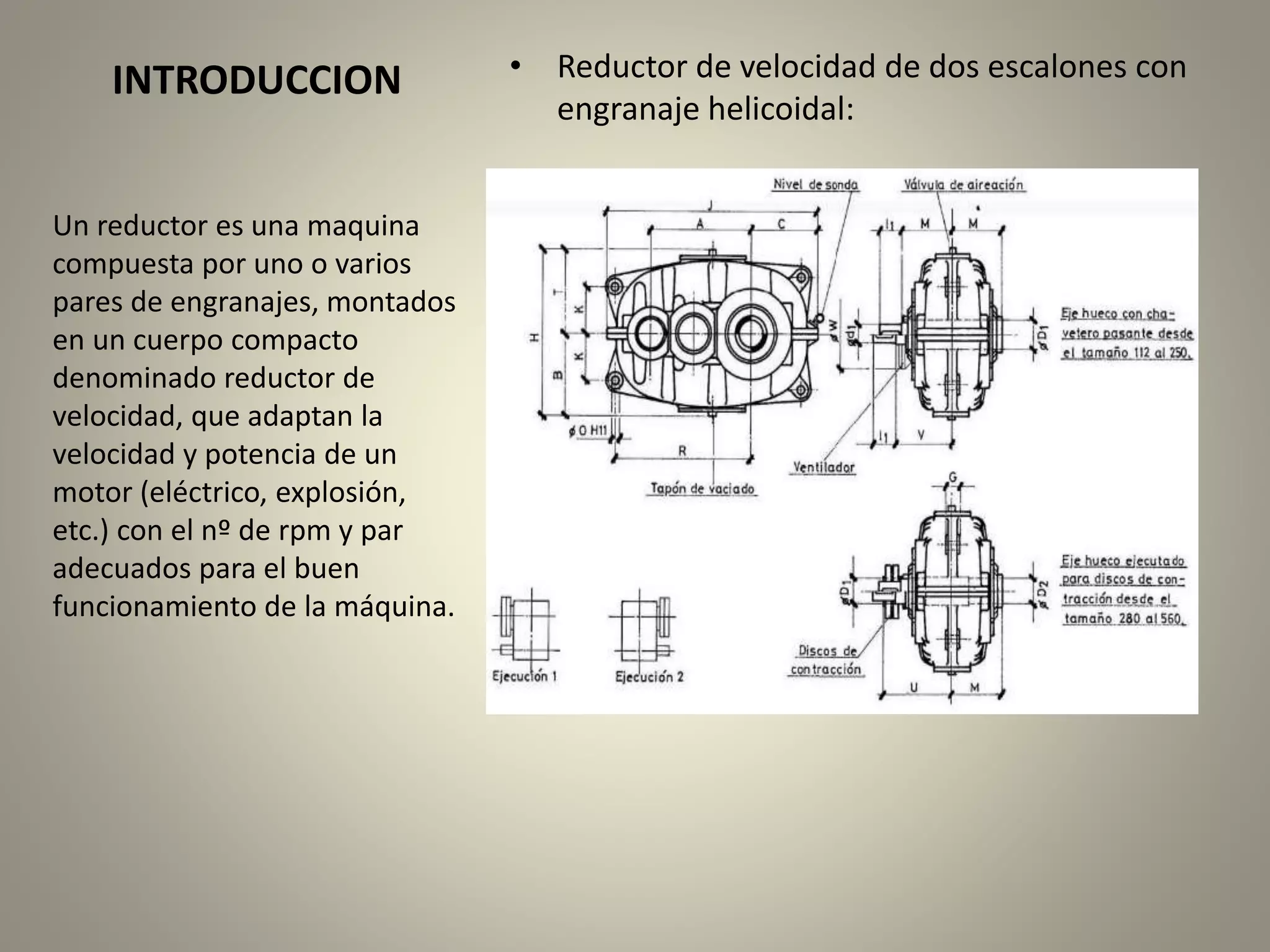 Reductor de velocidad | PPT