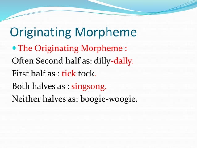 Reduplication | PPTX