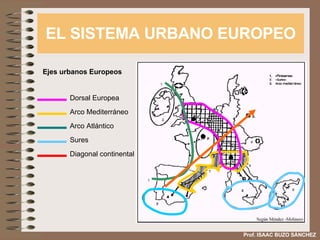 La red urbana española y extremeña
