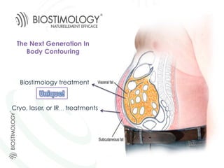 Biostimology treatment
Cryo, laser, or IR… treatments
The Next Generation In
Body Contouring
 