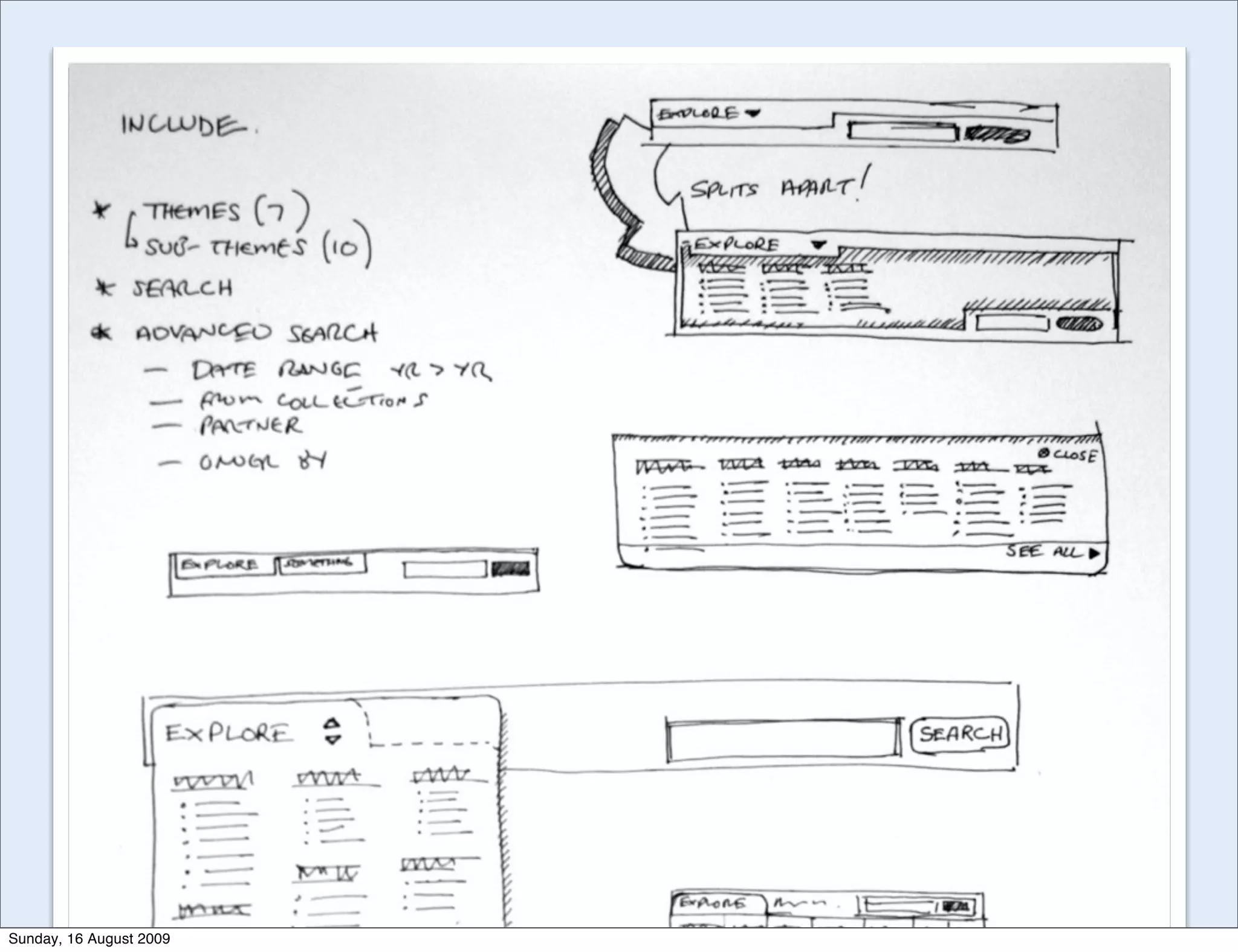 Sunday, 16 August 2009
 