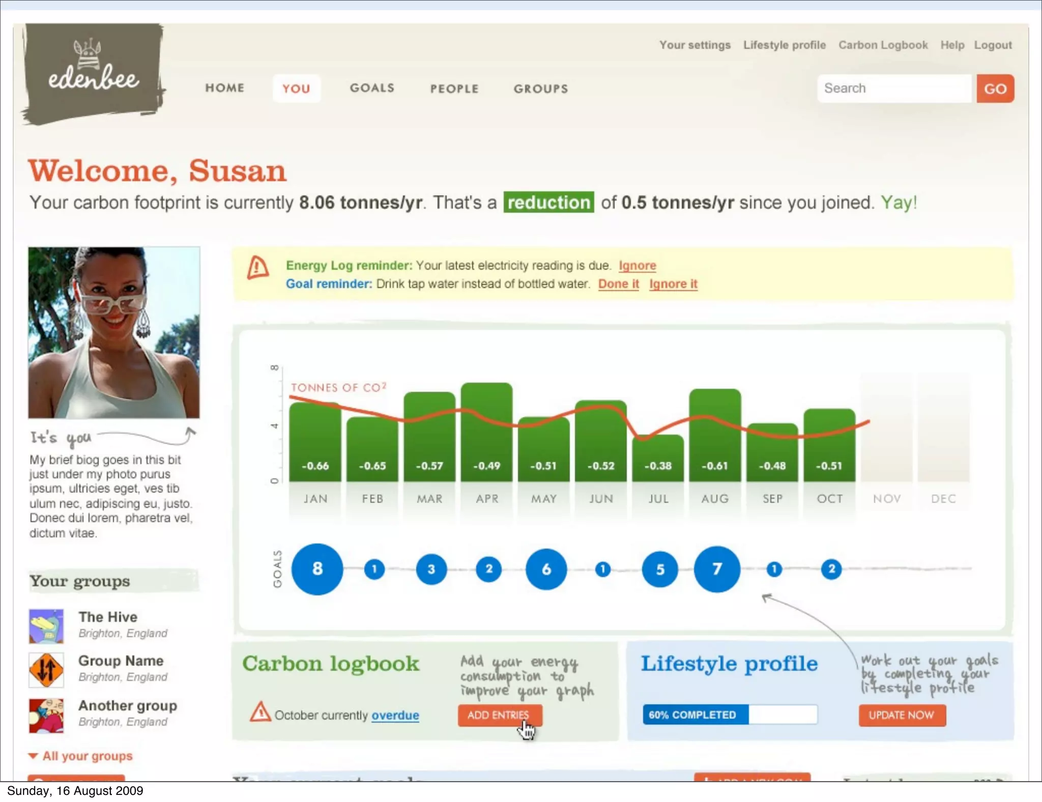 Sunday, 16 August 2009
 