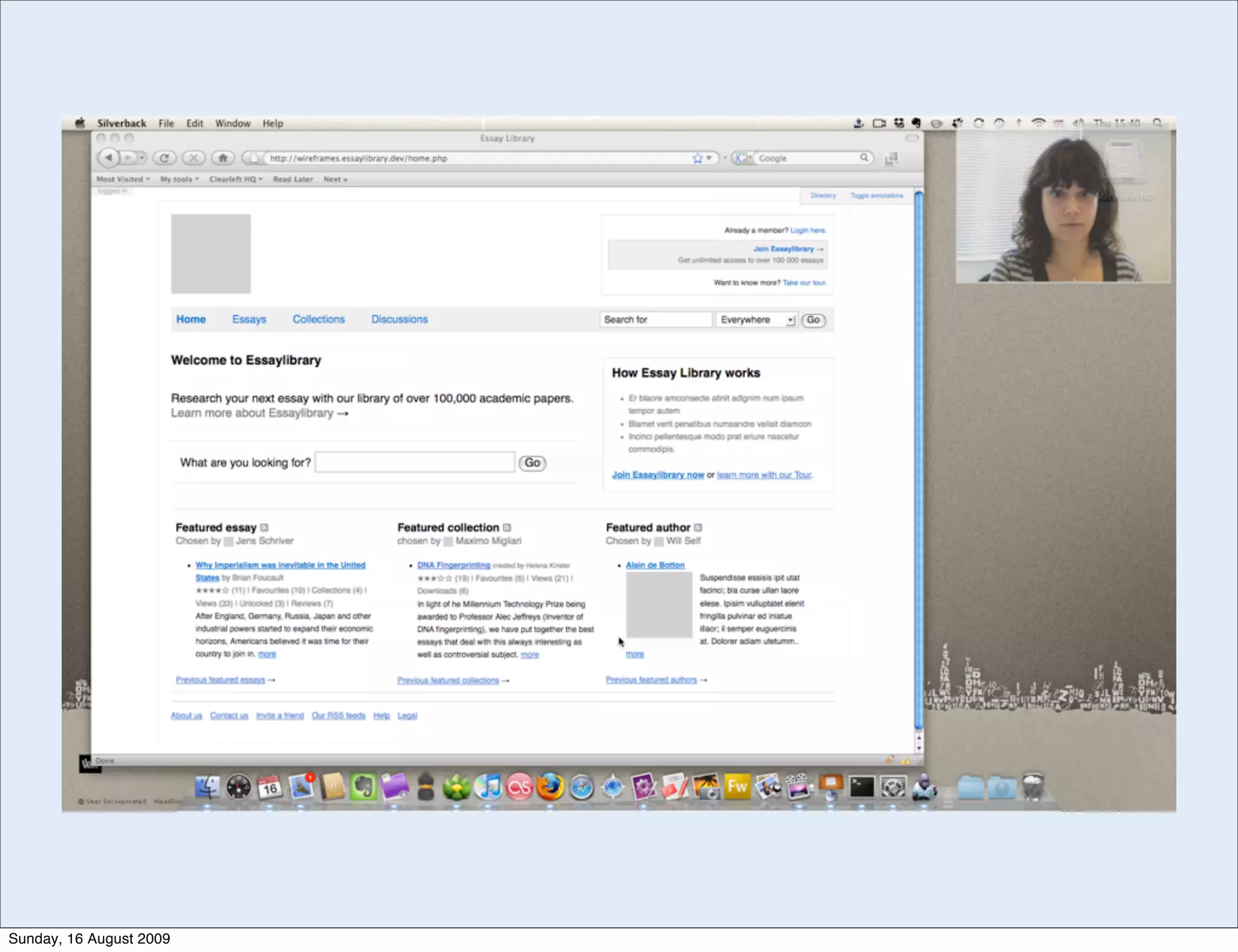 Sunday, 16 August 2009
 