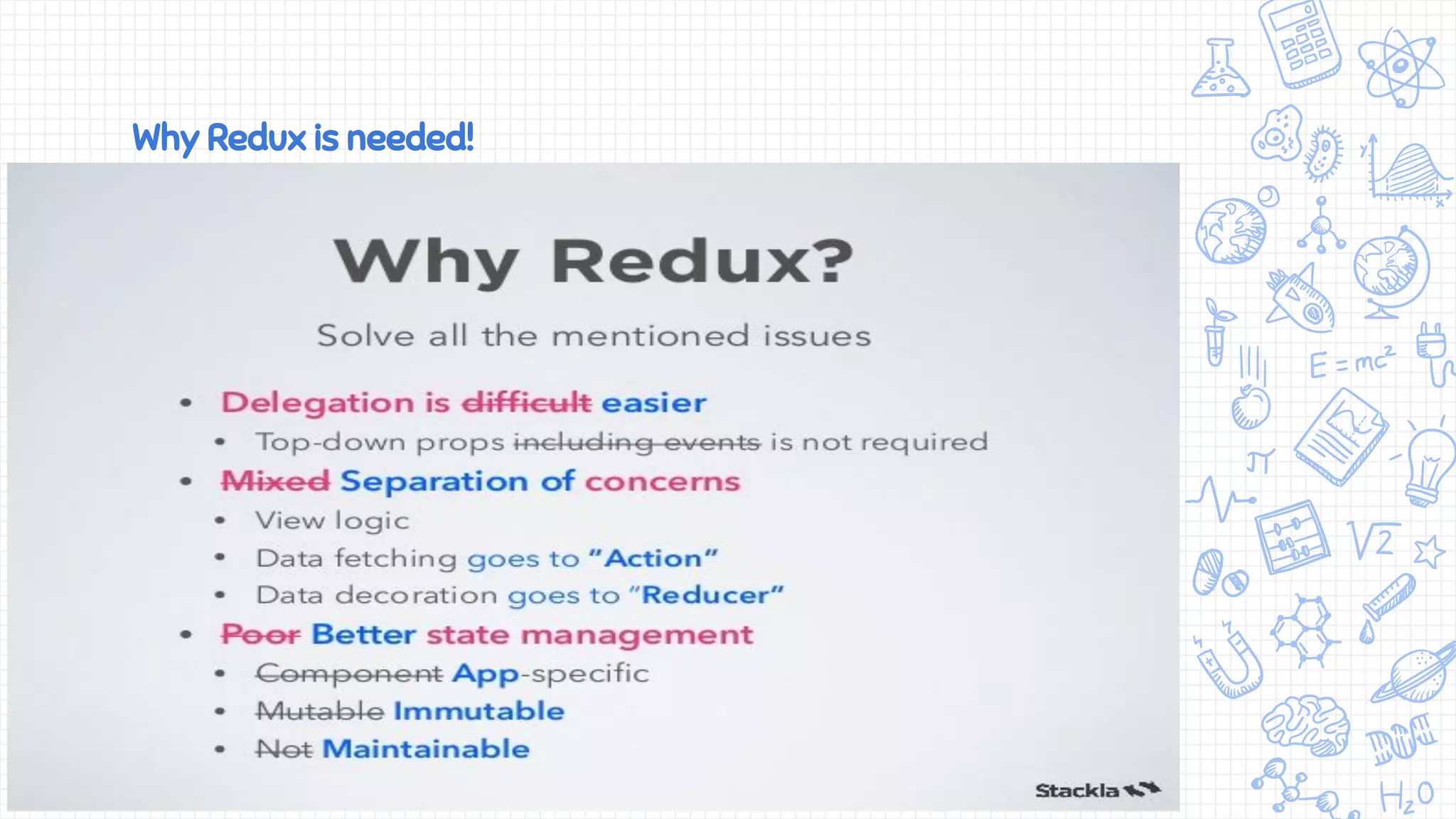 Why Redux is needed!
 