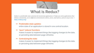 an Introduction to Redux | PPTX