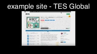 example site - TES Global
 