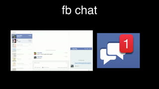 ﬂux
Flux is the application architecture that Facebook uses for building client-side web
applications. It complements React and is more of a pattern than a framework.
 