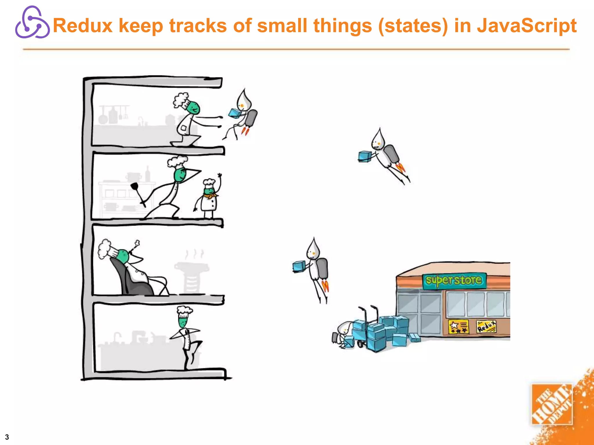 Redux keep tracks of small things (states) in JavaScript
3
 