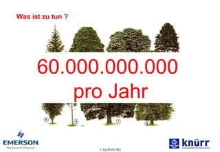 Was ist zu tun ? 60.000.000.000  pro Jahr 