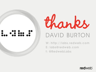 How we approach innovation at Redweb