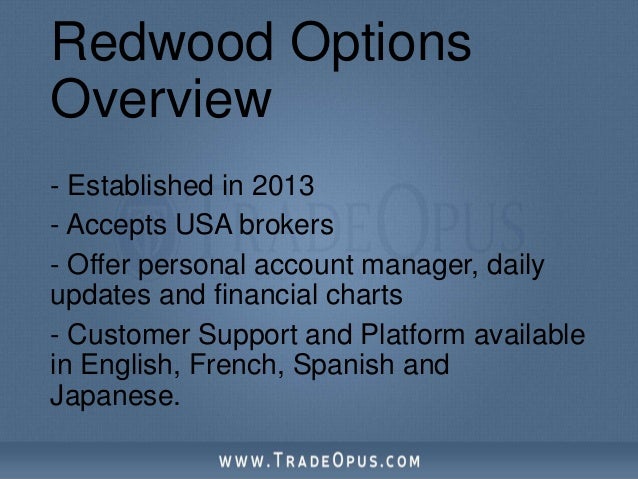 Redwood binary options scam