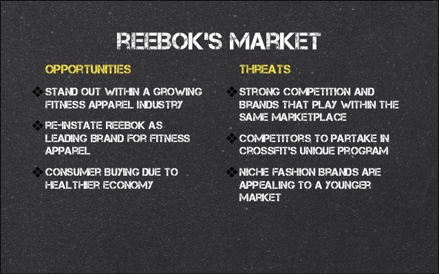 reebok marketing strategy
