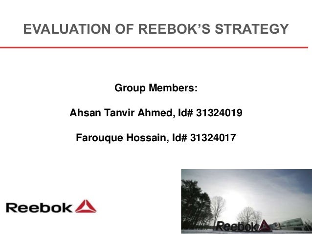 reebok business strategy