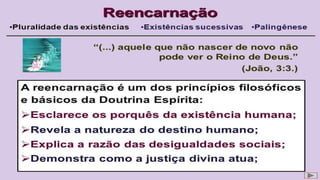 Reecarnacao e evolucao