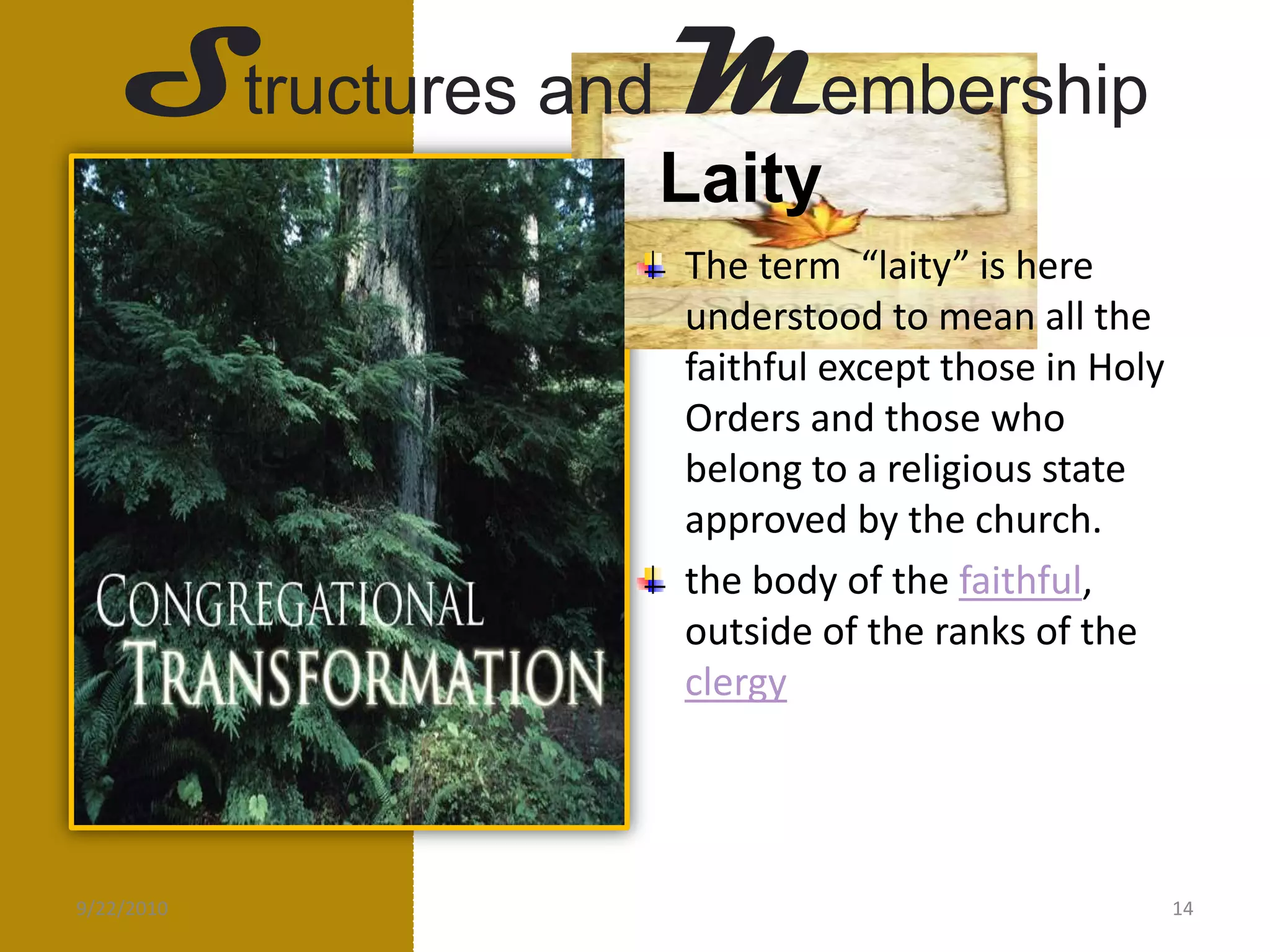 The Pope , Bishop of Rome and Peter’s successor ,is the perpetual and visible source and foundation of the unity both of bishops and the whole company of the faithful. 9/21/20108