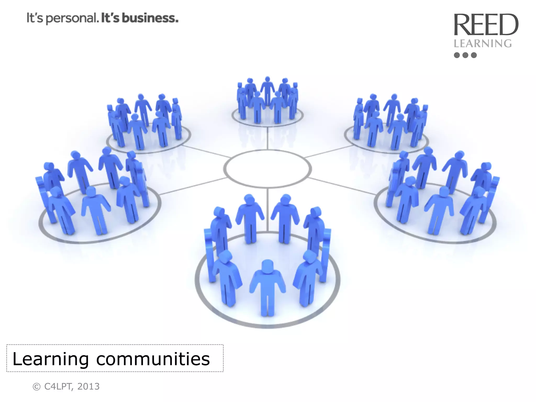 Learning communities
© C4LPT, 2013

 