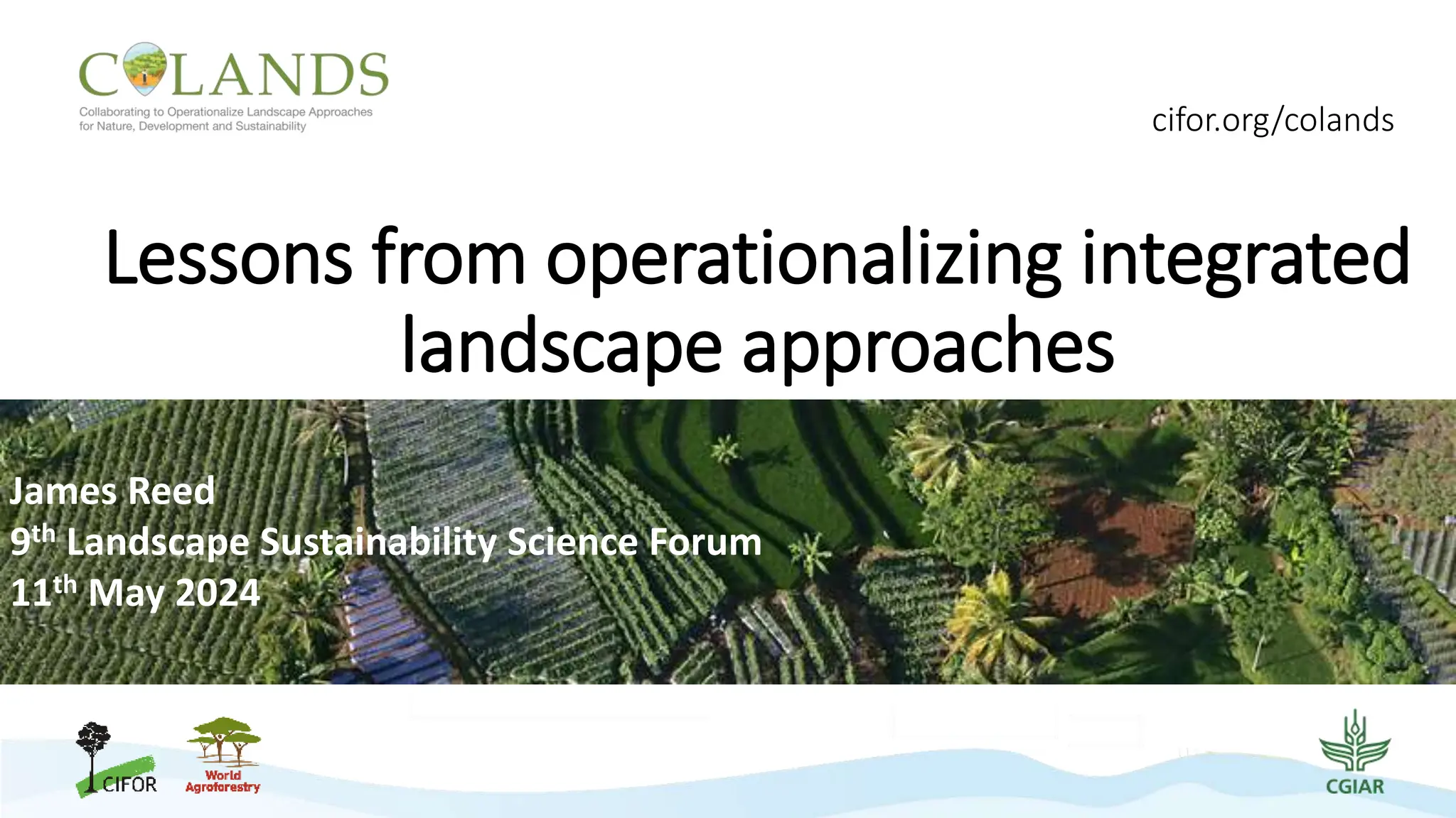 Thumbnail of Lessons from operationalizing integrated landscape approaches