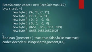 Reed solomon code | PPTX