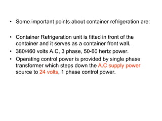 Reefer Container Power Off Control Icon Reefer Ships.ppt
