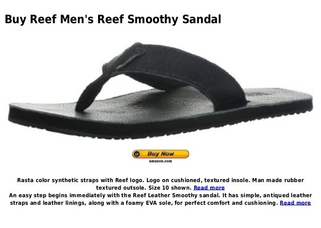 reef leather smoothy sandals