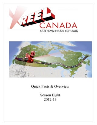 Quick Facts & Overview

     Season Eight
       2012-13
 