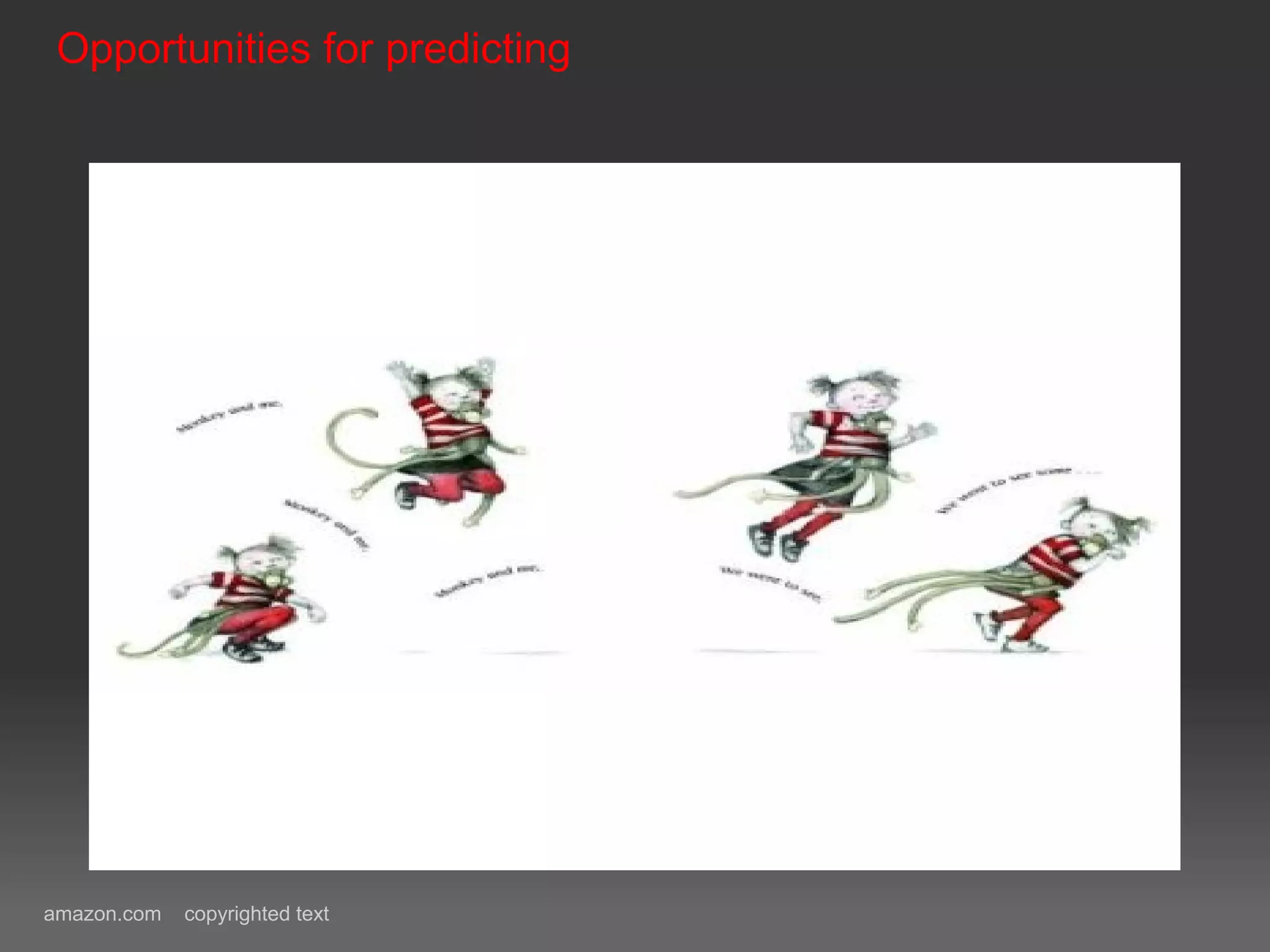 amazon.com copyrighted text
Opportunities for predicting
 