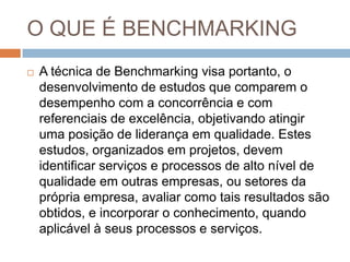 Reengenharia de Processos - Benchmarking