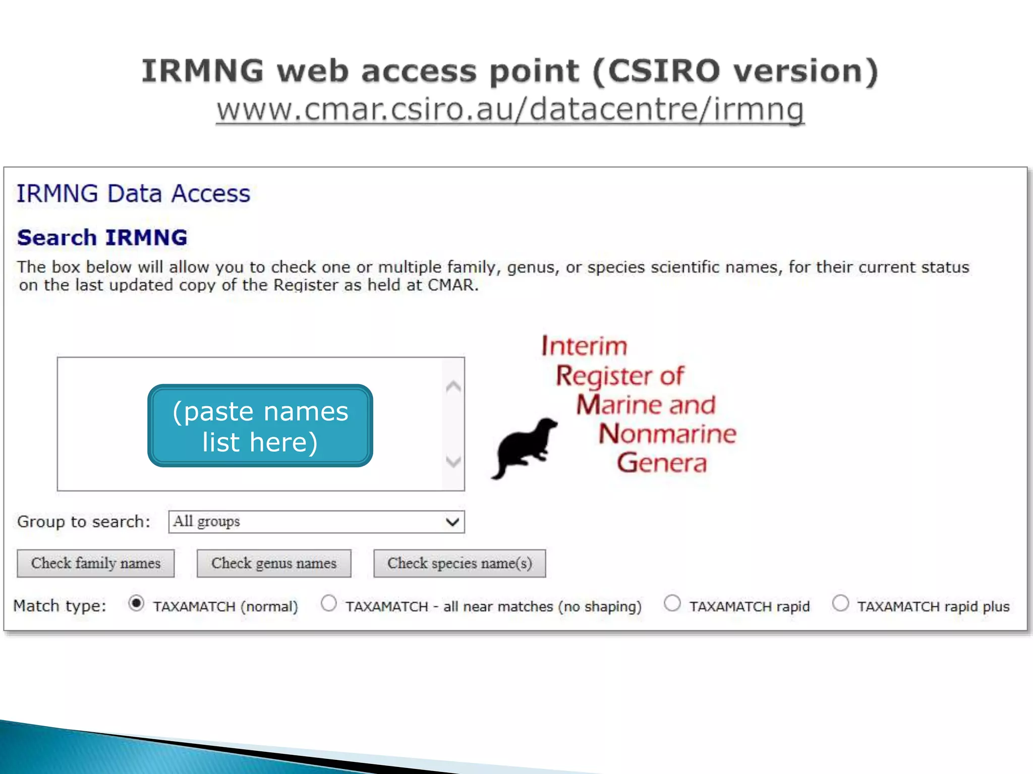(paste names
list here)
 