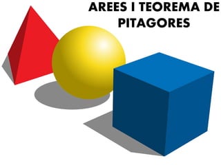 AREES I TEOREMA DE
PITAGORES
 