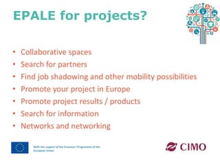 EPALE -ePlatform for Adult Learning in Europe - Reeta Knuuti | PDF
