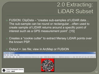 Reeves: Modelling & Estimating Forest Structure Attributes Using LiDAR ...