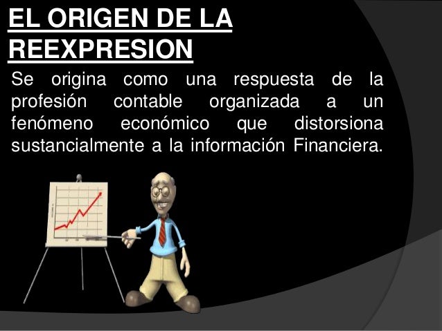 Reexpresion de los estados financieros